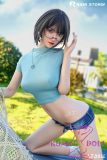 XTDOLL 163cm F-cup Vienve head super reduce wight full silicone doll life-size real love doll