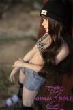 MLW M2 head  Mini Doll 60cm High-grade silicone material love doll normal breast  mini doll sexable Natural Skin