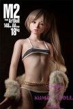 ART Doll Full Silicone Sex Doll 148cm/4ft9 AA-cup with M2 Head 18kg body+ M16 bolt