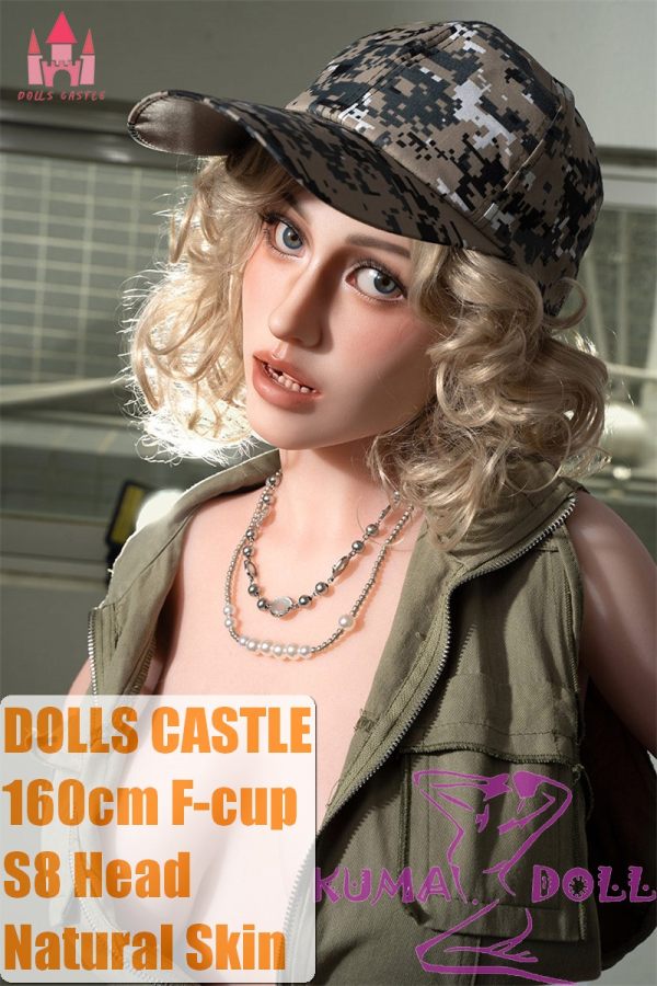 Dolls Castle 160cm F-cup Sex Doll with S8  Head Full Silicone