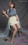 XTDOLL 163cm F-cup Miss Bing head super reduce wight full silicone doll life-size real love doll