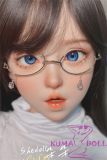 SHEDOLL Lolita type Duoduo head 148cm/4ft9 D-cup love doll body material customizable Pink Blonde Hair