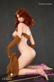 XTDOLL 163cm F-cup Nancy head super reduce wight full silicone doll life-size real love doll