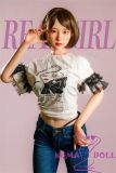 Real Girl Doll 158cm/5ft2 C-Cup Sex Doll Silicone head C13+TPE body(material selectable)
