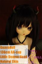 Anime Doll Soft vinyl head+TPE body 136cm Little Demon head - GUAVADOLL