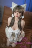 MLW doll Full Silicone Loli Love doll 145cm B-cup #38 Yume head ROS Face Makeup Selectable