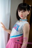 J-cute Doll TPE Material Love Doll 149cm/4ft9 A-cup with Silicone Head AGD01 with new body makeup colorful clothes