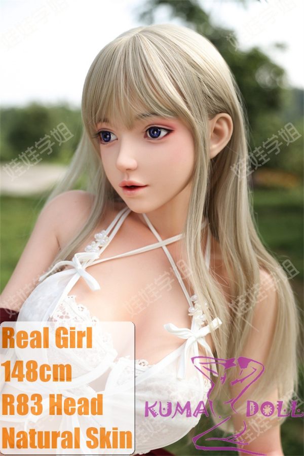 Real Girl Doll 148cm/4ft9 C-Cup Full Silicone Sex Doll R83 head