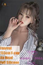 FANREAL 155 cm/5ft1 F-Cup Jia Head Full Size Lifelike Silicone Sex Doll
