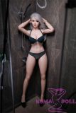 JY Doll Silicone Material Love Doll 163cm/5ft4 F-Cup Nancy head with body makeup