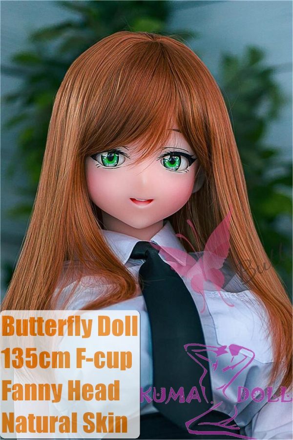 Butterfly Doll 135cm F-cup Fanny Head Anime Doll Life-size Sex Doll Full TPE Material