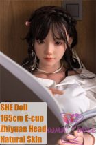 SHEDOLL Lolita type Zhiyuan #26 head 165cm/5ft4 E-cup love doll body material customizable Student Uniform Lingerie Set