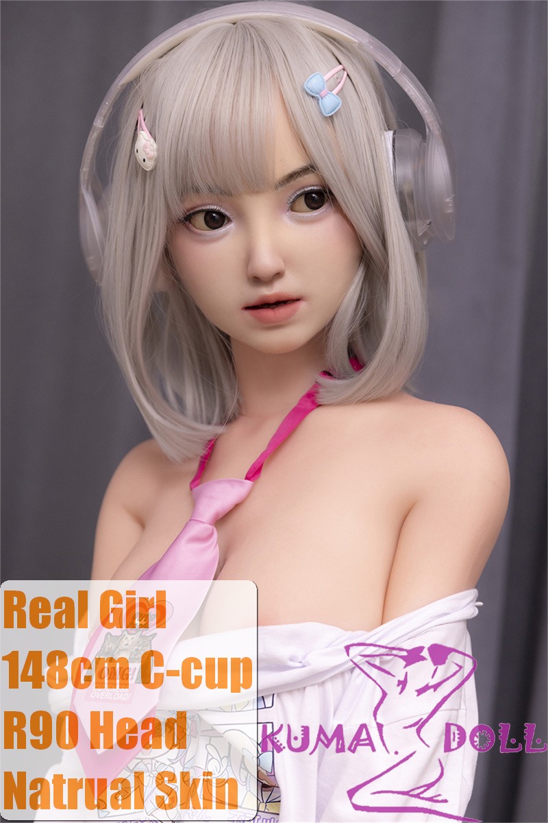 Real Girl Doll 148cm/4ft9 C-Cup TPE Sex Doll R90 head makeup Movable Jaw Version