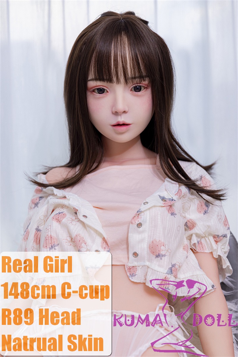 Real Girl Doll 148cm/4ft9 C-Cup TPE Sex Doll R89 head makeup Movable Jaw Version