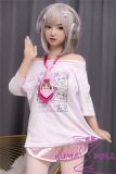 Real Girl Doll 148cm/4ft9 C-Cup TPE Sex Doll R90 head makeup Movable Jaw Version