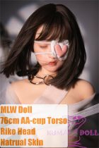 MLW Doll Sex Doll 87cm A-cup Rico Head Full Silicone Torso
