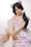 MLW doll Loli Sex Doll 148cm/4ft8 B-cup Hatsuka Soft Silicone material head with movable jaw and realistic oral structure