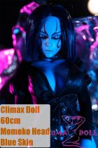 Climax Doll CLM  Full Silicone Mini Sex Doll Si60 L Momoko Head (Blue)