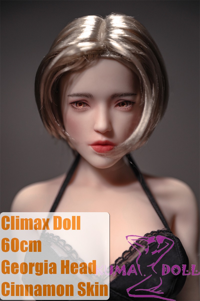 Climax Doll CLM  Full Silicone Mini Sex Doll Si60 L Georgia Head (Cinnamon)