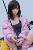 Firefly Diary 151cm A-cup Nanako Head Full Silicone Sex Doll With Body Make-up