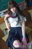 [Body Discontinued] Firefly Diary 165cm C-cup Lian Head Full Silicone Sex Doll With Body Make-up School Uniform