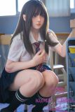 Firefly Diary 164cm G-cup Liuli Head Full Silicone Sex Doll With Body Make-up School Uniform