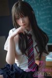 [Body Discontinued] Firefly Diary 165cm C-cup Lian Head Full Silicone Sex Doll With Body Make-up School Uniform