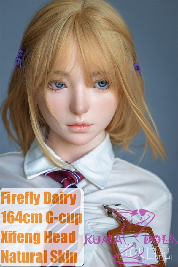 Firefly Diary 164cm G-cup Xifeng Head Full Silicone Sex Doll With Body Make-up School Uniform