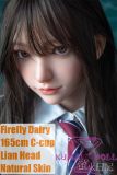 [Body Discontinued] Firefly Diary 165cm C-cup Lian Head Full Silicone Sex Doll With Body Make-up School Uniform