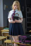 Firefly Diary 164cm G-cup Xifeng Head Full Silicone Sex Doll With Body Make-up School Uniform