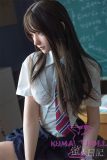 [Body Discontinued] Firefly Diary 165cm C-cup Lian Head Full Silicone Sex Doll With Body Make-up School Uniform