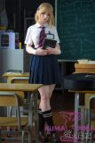 Firefly Diary 164cm G-cup Xifeng Head Full Silicone Sex Doll With Body Make-up School Uniform