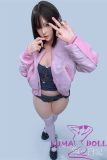 Firefly Diary 151cm A-cup Nanako Head Full Silicone Sex Doll With Body Make-up