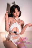 SHEDOLL Lolita type Chu Yue #15 head 163cm/5ft3 H-cup head love doll body material customizable  White Lingerie Set and Silk Stockings