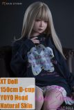 XTDOLL 150cm D-cup Super Reduced Wight Version YOYO head,  full silicone doll, life-size real love doll