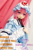 Aotume doll 155cm H-cup #101 Yuyuko Saigyouji head Full silicone|kumadoll