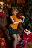 Game Lady Full silicone 171cm/5ft6 G-cup No.22 Ashly Ashley from Resident Evil 4 Remake head with realistic makeup, eyebrows and eyelashes implanted