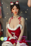 SHEDOLL Lolita type #14 Chulin head 163cm/5ft3 H-cup head love doll body material customizable Christmas Dress