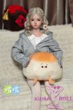 SHEDOLL Lolita type Aileen head 148cm/4ft9 D-cup love doll body material customizable Grey Hoodie