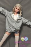 SHEDOLL Lolita type Aileen head 148cm/4ft9 D-cup love doll body material customizable Grey Hoodie