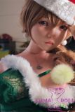 SHEDOLL Lolita type Luoxiaoyi head 148cm/4ft9 D-cup love doll body material customizable Christmas hat