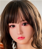 FUDOLL Sex Doll #8 head 148cm D-cup Silicone head +  body material selectable Black Lingerie