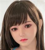 FUDOLL Sex Doll #8 head 148cm D-cup Silicone head +  body material selectable Black Hair