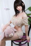 FUDOLL Sex Doll 153cm/5ft I-cup #2 head High-grade Full silicone Polka Dot Chiffon Sets