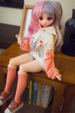 Mini doll sexable Xiaoai 44cm normal breast BJD TPE costume selectable