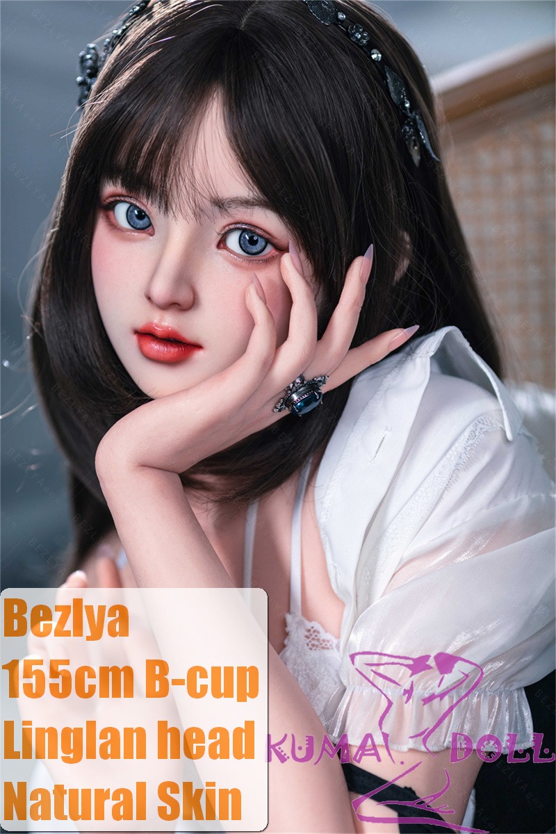 Bezlya (Missdoll) Linglan Head 155cm B-cup Full Silicone Sex Doll 155R 2.1 Version