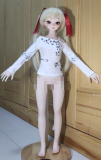 Mini doll sexable 60cm/2ft big breast silicone St. Louis head  costume selectable