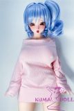 Mini doll sexable 60cm/2ft big breast silicone St. Louis head  costume selectable