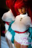 Mini doll sexable 60cm/2ft big breast silicone Inglewood head costume selectable Red Hair|kumadoll