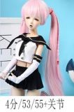 Mini doll sexable 60cm/2ft big breast silicone St. Louis head  costume selectable